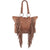 STS Ranchwear Womens Indie Cowhide Brown Leather Tote Bag
