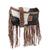STS Ranchwear Womens Indie Cowhide Hildy Fringe Brown Leather Sling Bag