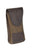 STS Ranchwear Unisex Trailblazer Vertical Canvas Brown Leather Sunglass Case