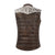 STS Ranchwear Womens Adalyn Tobacco Brown Leather Leather Vest