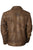 STS Ranchwear Womens Rifleman Chestnut Leather Leather Jacket