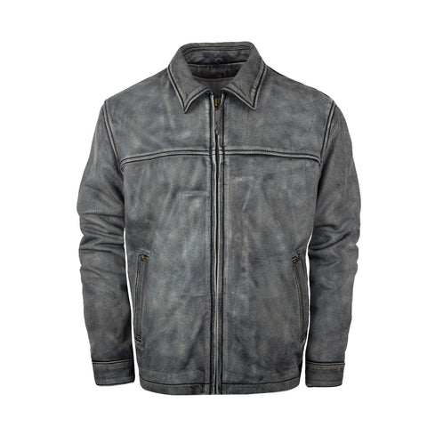 STS Ranchwear Youth Boys Rifleman Stone Wash Leather Leather Jacket