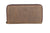 STS Ranchwear Womens Bentley Distressed Brown Cowhide Zip Around Wallet