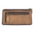 STS Ranchwear Womens Cowhide Haley Distressed Brown Leather Zip Around Wallet