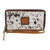 STS Ranchwear Womens Vaquero Cowhide/Tan Leather Bifold Wallet