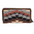 STS Ranchwear Womens Guadalupe Serape Bifold Multi-Color Leather Wristlet Bag