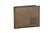 STS Ranchwear Unisex Trailblazer Chocolate Canvas/Leather Bifold Wallet