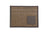 STS Ranchwear Mens Trailblazer Brown/Chocolate Canvas/Leather Card Wallet