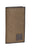 STS Ranchwear Mens Trailblazer Long Chocolate Canvas/Leather Bifold Wallet