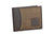 STS Ranchwear Mens Trailblazer II Brown/Chocolate Canvas/Leather Bifold Wallet