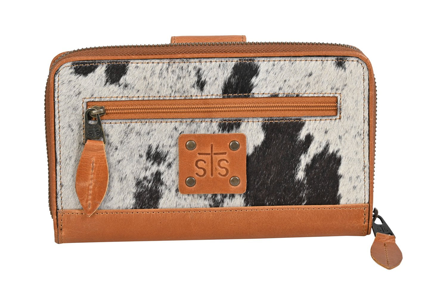 STS Ranchwear Womens Basic Bliss Ava Buff Cowhide Leather Zip