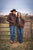 STS Ranchwear Youth Unisex Weston Chocolate Poly/Spandex Athletic Shell Jacket