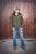STS Ranchwear Mens Weston Olive Poly/Spandex Softshell Jacket