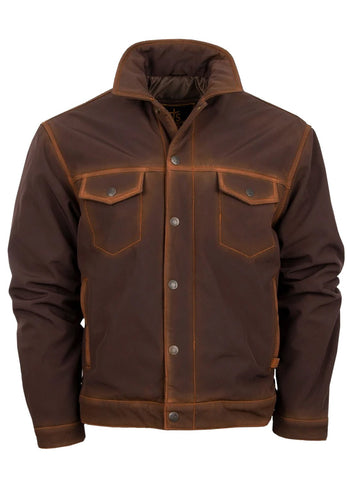 STS Ranchwear Womens Brumby Brown Polyester Softshell Jacket