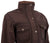 STS Ranchwear Womens Brazos II Enzyme Brown Polyester Softshell Jacket