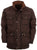 STS Ranchwear Mens Brazos II Enzyme Brown Polyester Softshell Jacket XS