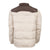 STS Ranchwear Mens Rowan Cream/Brown 100% Polyester Softshell Jacket