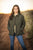 STS Ranchwear Womens Cassidy Olive 100% Polyester Softshell Jacket