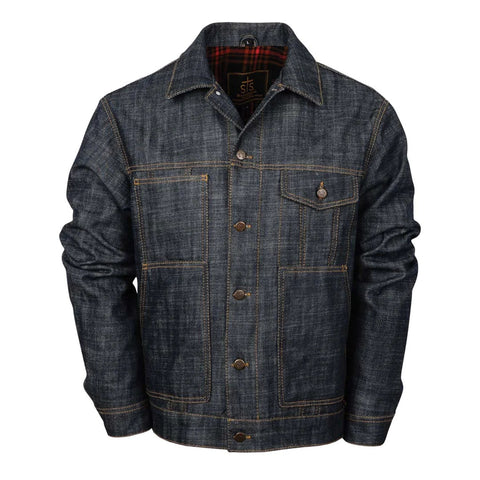 STS Ranchwear Unisex Quinten Vintage Denim 100% Cotton Cotton Jacket