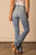 Kimes Ranch Womens Sarah Light Wash Cotton Blend Jeans