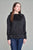 Kimes Ranch Womens Sedona Bossed Black 100% Polyester Hoodie