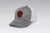 Kimes Ranch Unisex Shielded Grey Heather Cotton Twill Trucker Cap