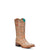 Corral Youth Girls Glitter Inlay Embroidery Straw Cowhide 11in Cowboy Boots