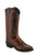 Old West Brown Mens Leather 13in Cowboy Boots 7D