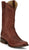 Tony Lama Mens Lenado 12in Western Cognac Leather Cowboy Boots