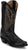 Tony Lama Womens Sagrada 11in Western Raven Leather Cowboy Boots