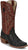 Tony Lama Mens Rylen 13in Black/Red Full Quill Ostrich Cowboy Boots