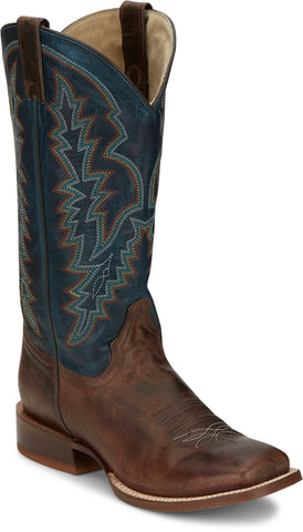 Tony Lama Mens Camarillo 13in Western Walnut Leather Cowboy Boots