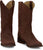 Tony Lama Mens Amado 12in Western Deep Coffee Suede Cowboy Boots