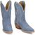 Tony Lama Womens Lea 9in Cornflower Suede Cowboy Boots