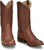 Tony Lama Mens Kirtland 12in Western Cognac Lizard Cowboy Boots 9 EE