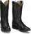 Tony Lama Mens Kirtland 12in Western Black Lizard Cowboy Boots