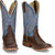 Tony Lama Womens Darcia Rust/Blue Leather Cowboy Boots