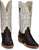 Tony Lama Mens Rylen II 13in Kango/White Full Quill Ostrich Cowboy Boots
