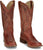 Tony Lama Mens Camarillo 13in Western Cognac Leather Cowboy Boots