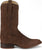 Tony Lama Mens Amado 12in Western Taupe Suede Cowboy Boots