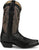 Tony Lama Womens Sagrada 11in Western Raven Leather Cowboy Boots