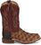 Tony Lama Mens Prescott Chocolate Pirarucu Cowboy Boots