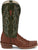 Tony Lama Mens Rylen 13in Brandy/Green Full Quill Ostrich Cowboy Boots