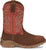 Tony Lama Mens Roustabout 11in WP ST Chestnut Leather Work Boots