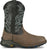 Tony Lama Mens Roustabout 11in Waterproof Grey/Black Leather Work Boots