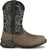 Tony Lama Mens Roustabout 11in WP ST Grey Leather Work Boots