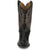 Tony Lama Womens Sagrada 11in Western Raven Leather Cowboy Boots 8 B
