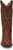 Tony Lama 13in R Toe Mens Cognac Smooth Quill Ostrich Cowboy Boots 11D