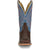 Tony Lama Womens Darcia Rust/Blue Leather Cowboy Boots