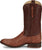 Tony Lama Mens Canonero 12in Western Cognac Full Quill Ostrich Cowboy Boots